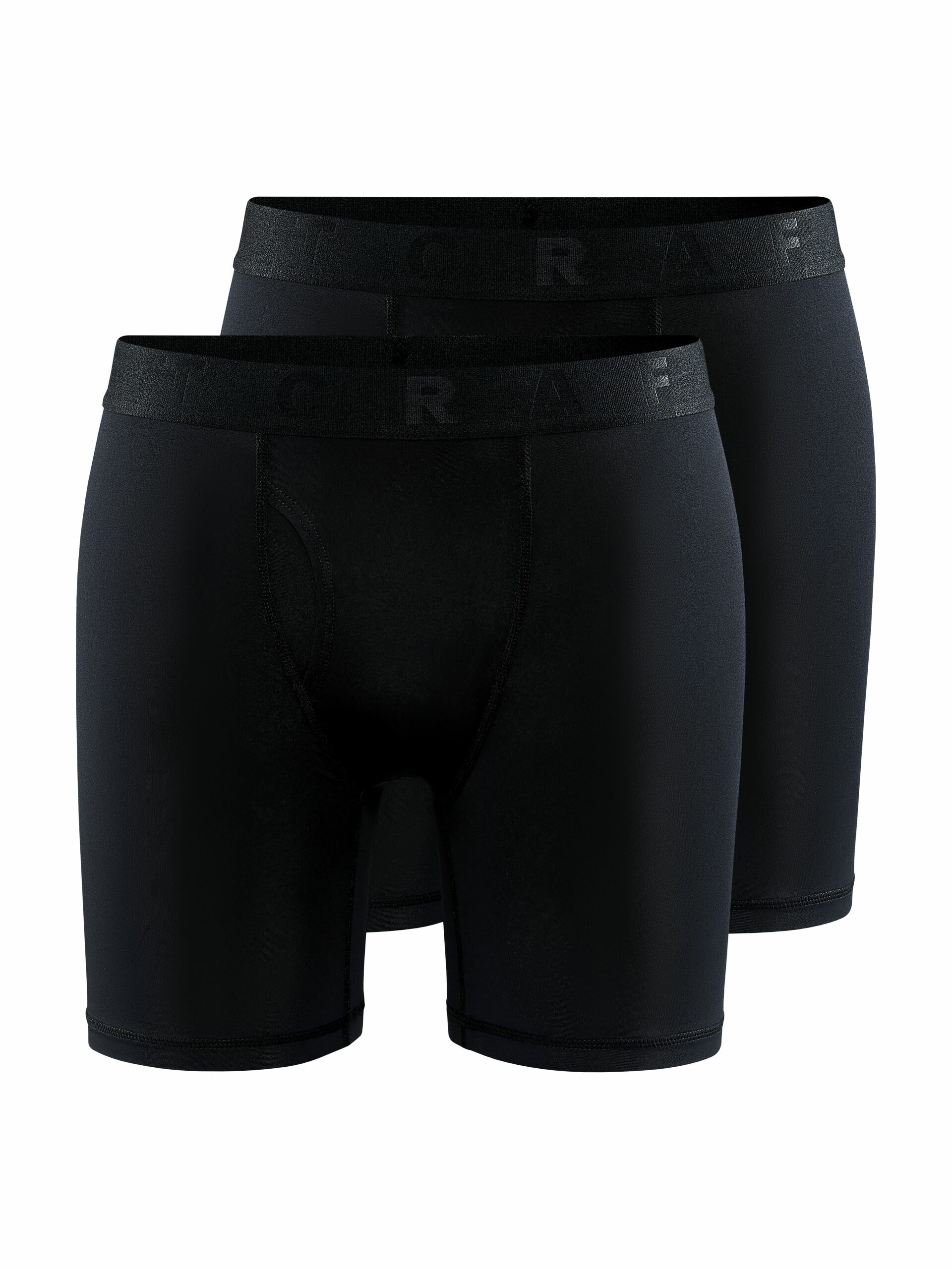 Craft - CORE DRY Boxer 6-Inch 2-pack Maend - Black L