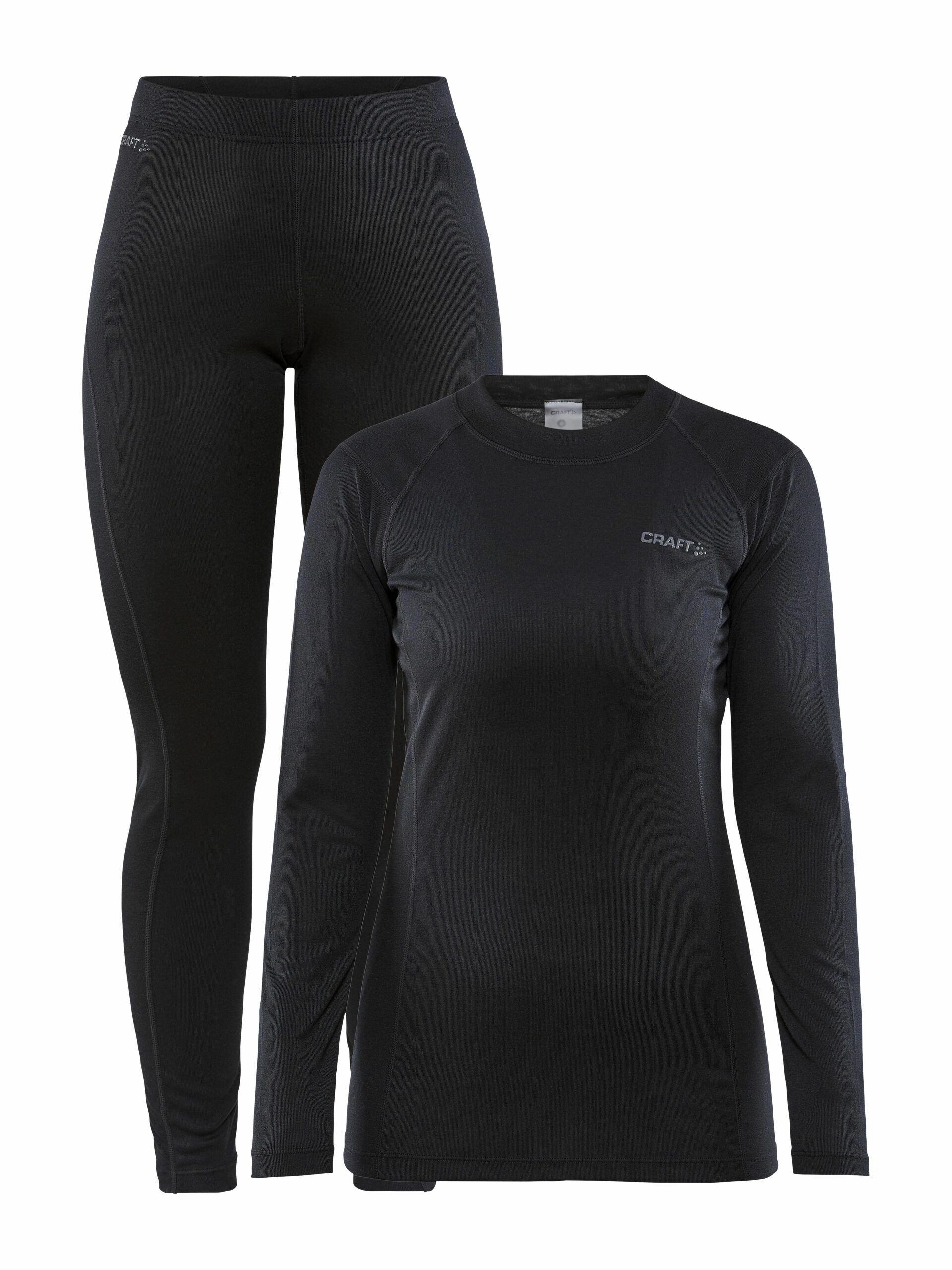 Craft - CORE Warm Baselayer Set Kvinder - Black L