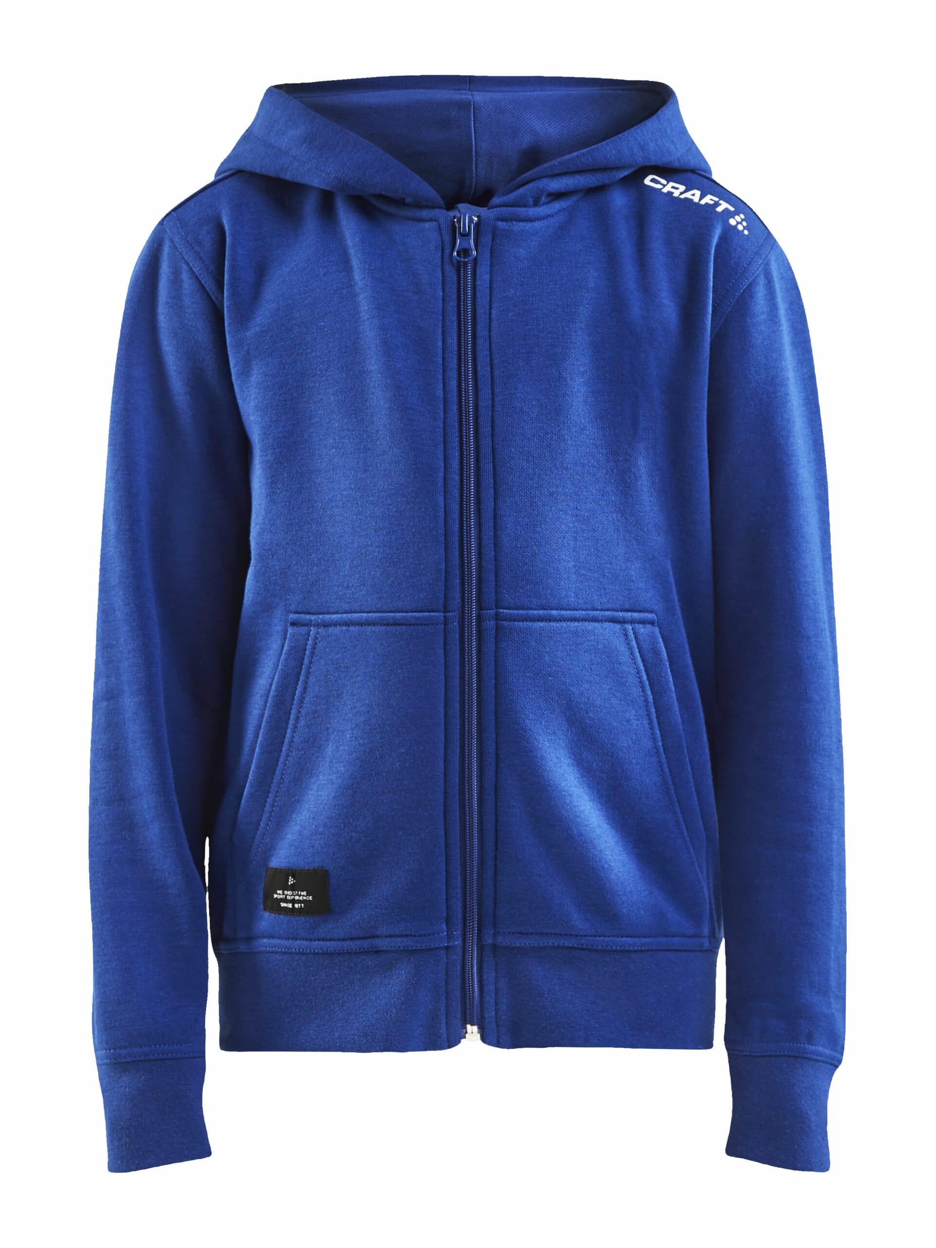 Craft - Community FZ Hoodie JR - Club Cobolt 122/128