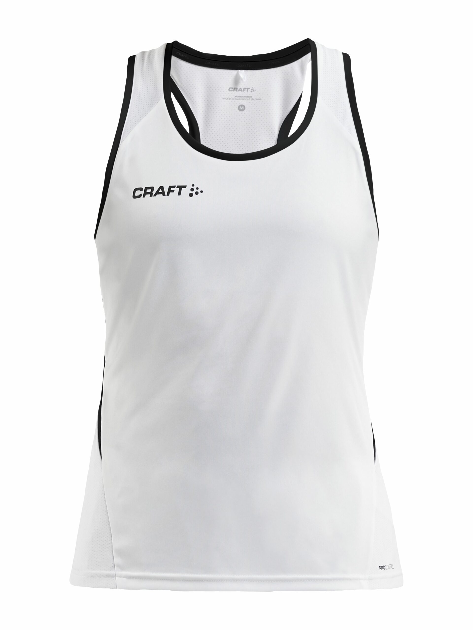 Craft - Pro Control Impact Singlet Kvinder - White/Black L