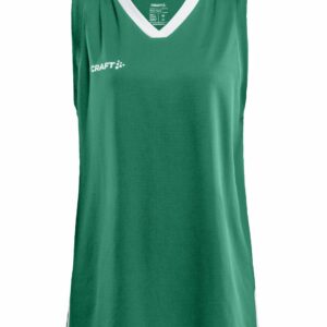 Craft - Progress Basket Singlet Kvinder - Team Green L