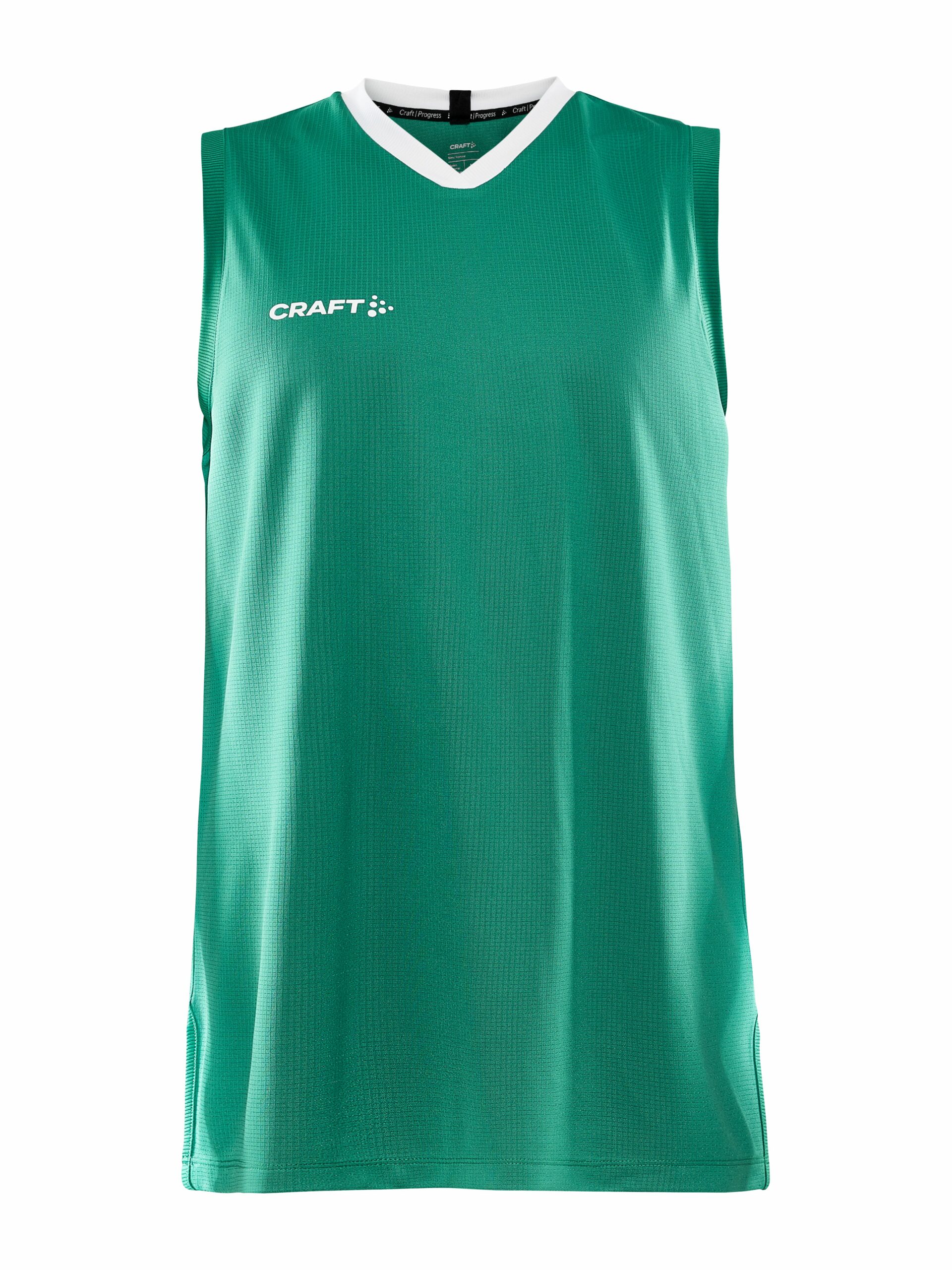 Craft - Progress Basket Singlet Maend - Team Green L