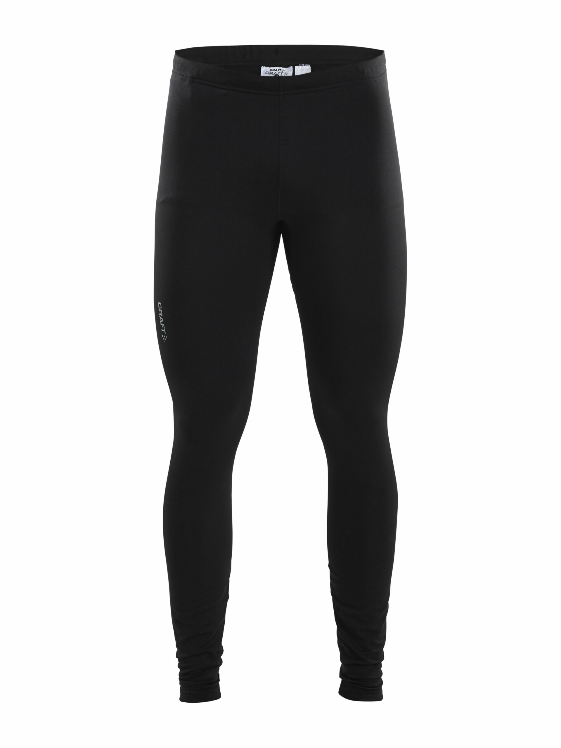 Craft - Warm Train Tights Maend - Black-Monument L