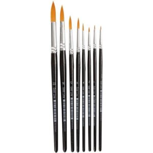Creativ Company Gold Line Brushes - 8 pcs.