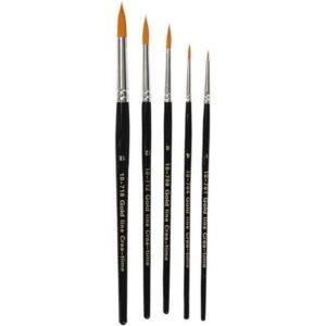 Creativ Company Gold Line - Brushes (No. 1 + 18)
