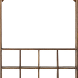 Creative Collection - Marino Hylde Til Væg - Brun - Genanvendt Træ