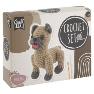 Creative Craft Group Craft ID - Crochet kit - Bulldog (CR1714)