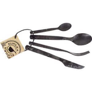 Cutlery bestiksæt, sort, 4 dele