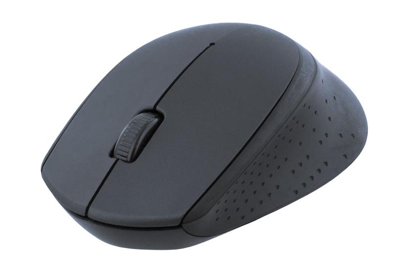 DELTACO MS-460 - mus - 2.4 GHz - sort