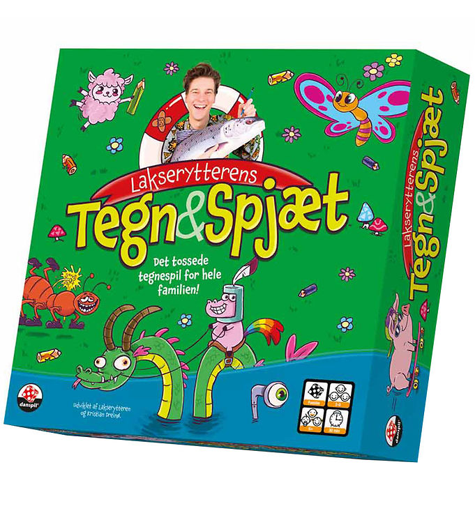 Danspil Brætspil - Lakserytterens Tegn & Spjæt