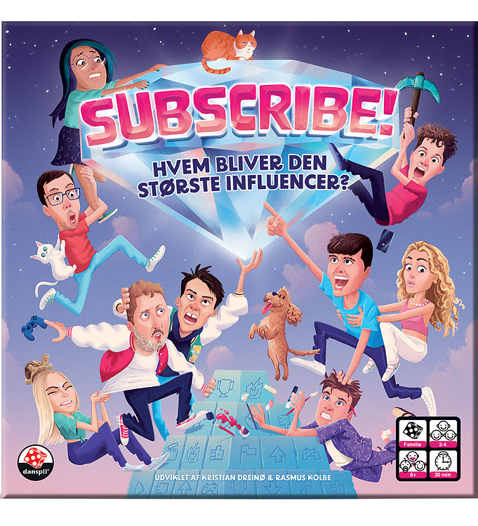 Danspil Brætspil - Subscribe