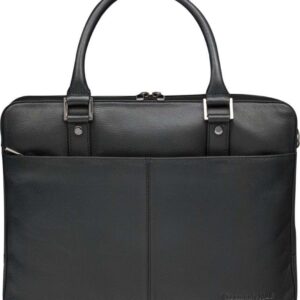 Dbramante1928 - 14" Computertaske - Rosenborg - Læder - Sort