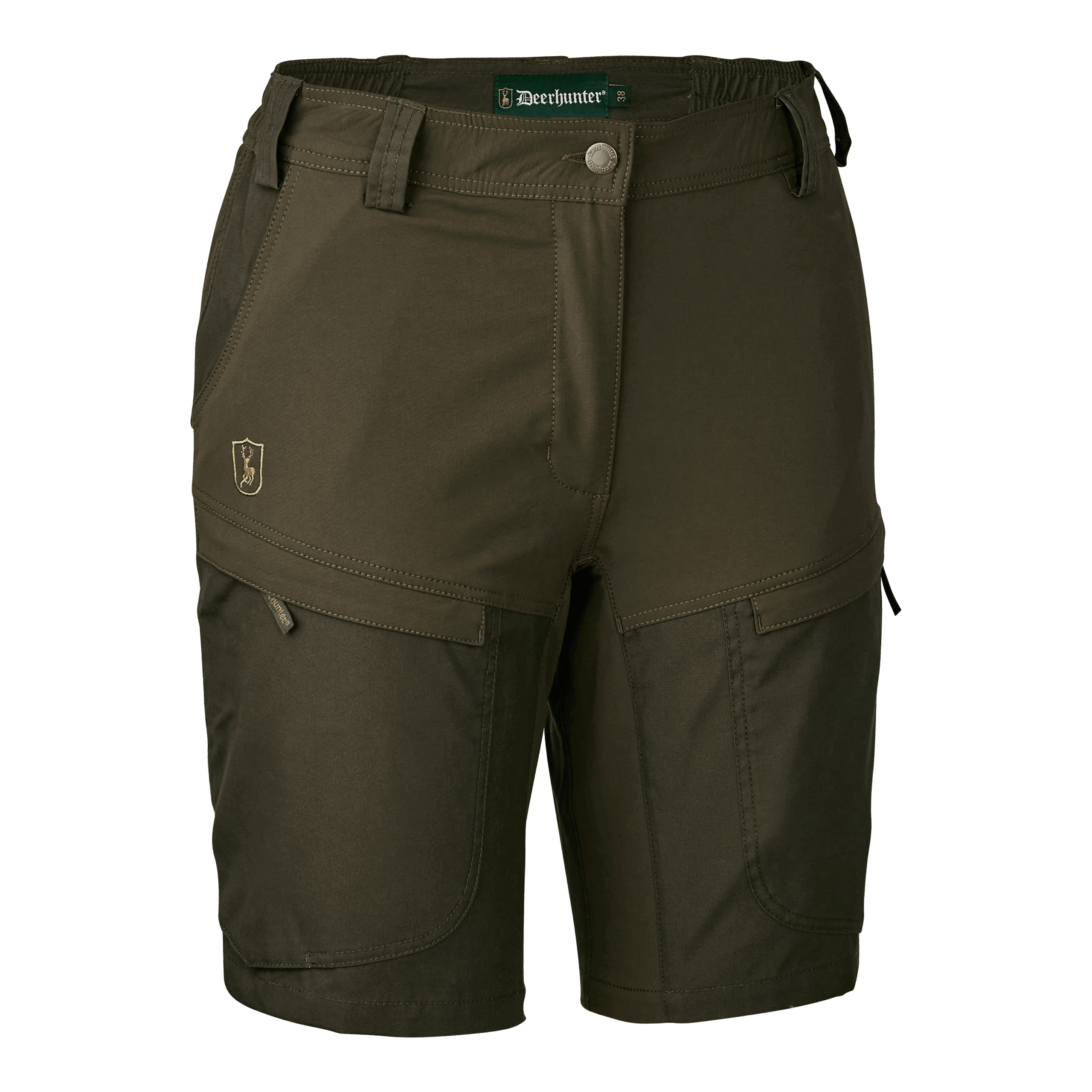 Deerhunter Lady Ann Shorts Deep Green 38