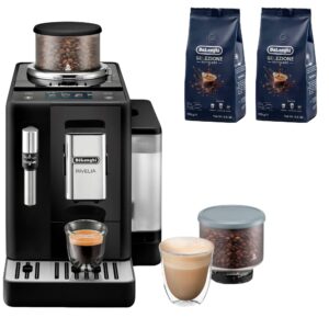 Delonghi Rivelia Automatisk kaffemaskine & 2 stk. kaffebønner DLSC600