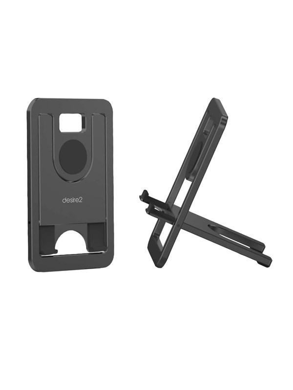 Desire2 Ultra-Thin Aluminum Mobile Holder Dark Gray