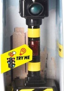 Dickie Toys - Trafiklys Legetøj Med Lys Og Lyd - 12 Cm