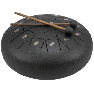 Dimavery TD-12 Stål Tongue tromme - C Major - Sort