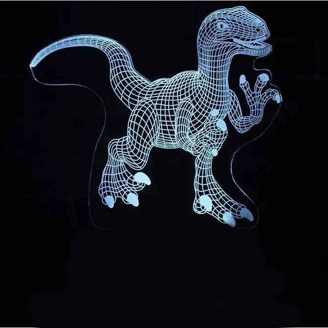Dinosaur Lampe 3D