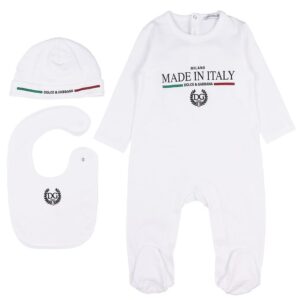 Dolce & Gabbana Gaveæske - Heldragt/Hue/Savlesmæk - Hvid