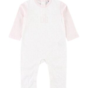 Dolce & Gabbana Heldragt - Hvid/Rosa m. Stjerner
