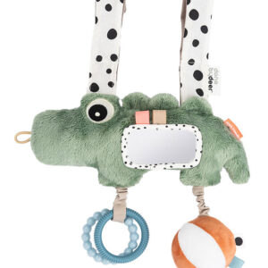 Done By Deer Aktivitetslegetøj - Ophæng - Croco - Grøn
