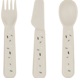 Done By Deer Børnebestik - 3 stk. - Foodie - Confetti Sand