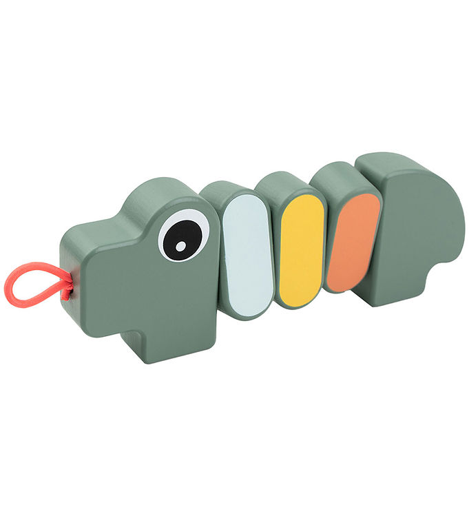 Done by Deer Aktivitetslegetøj - Twist & Turn - Croco Green