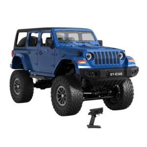 Double Eagle RC remote control car 1:14 (blue) Jeep Crawler Pro E340-003