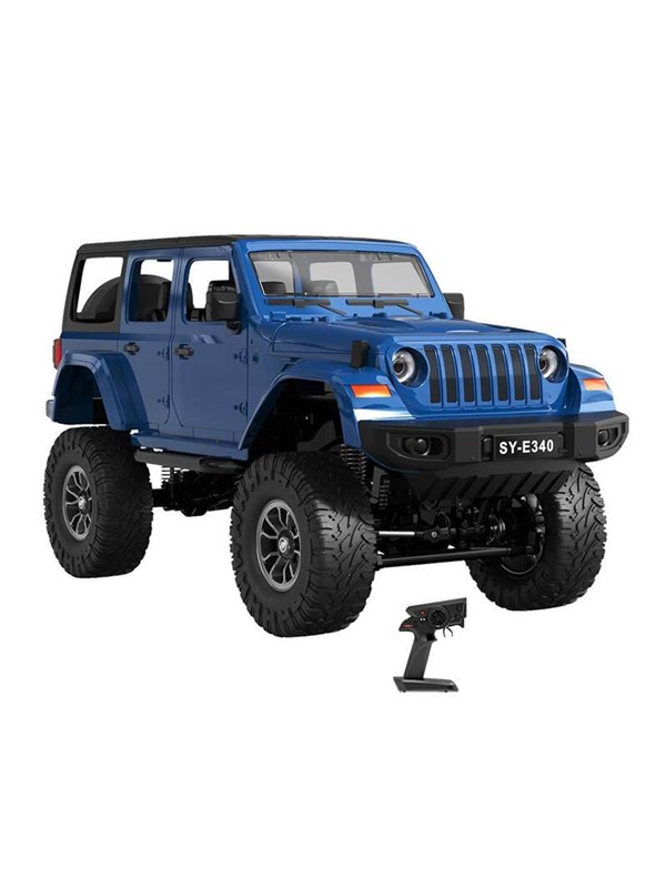 Double Eagle RC remote control car 1:14 (blue) Jeep Crawler Pro E340-003