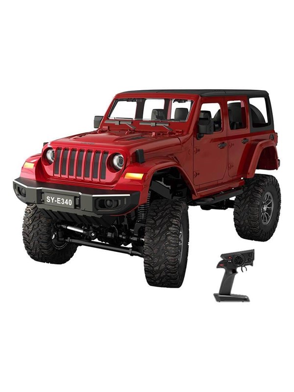 Double Eagle Remote-controlled car 1:14 (red) Jeep Crawler Pro E340-003