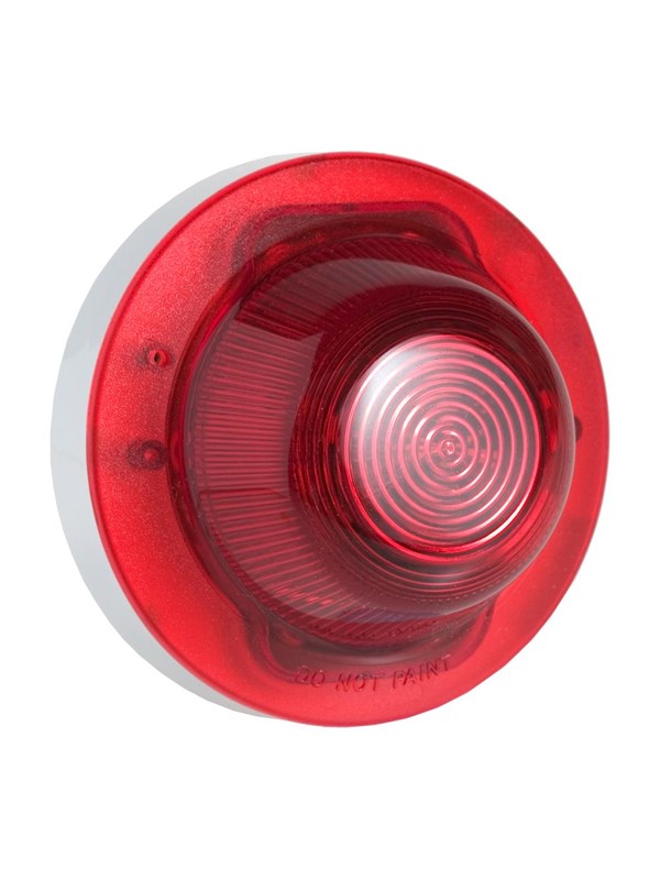 ESMI Blitz rød (esi-80) intellia. sokkeltype esi-10, esi-20, forsynes fra sløjfen. adresseres via sokkel