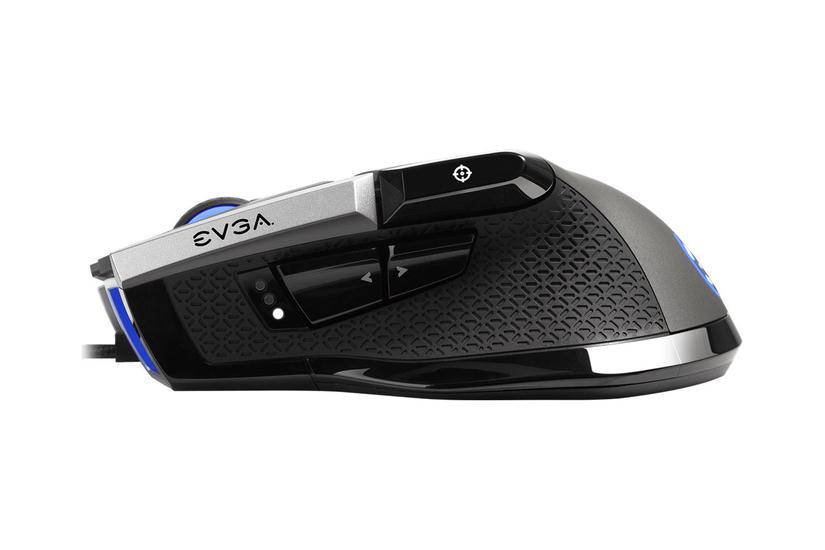 EVGA X17 - mus - USB - grå