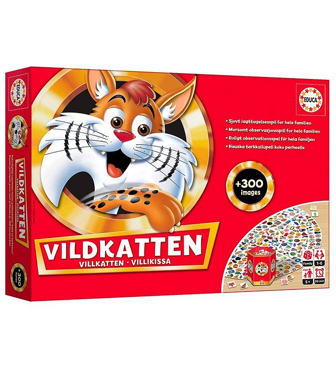 Educa Brætspil - Vildkatten Classic 300