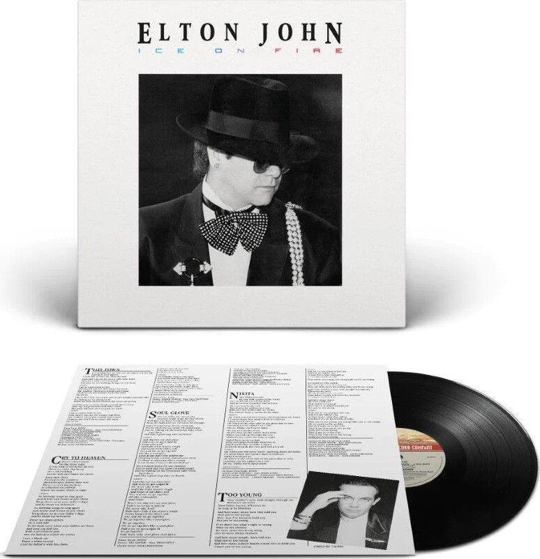 Elton John - Ice On Fire - Vinyl Lp