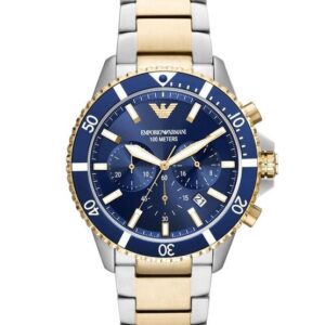 Emporio Armani Chronograph Blue Herreur AR11362