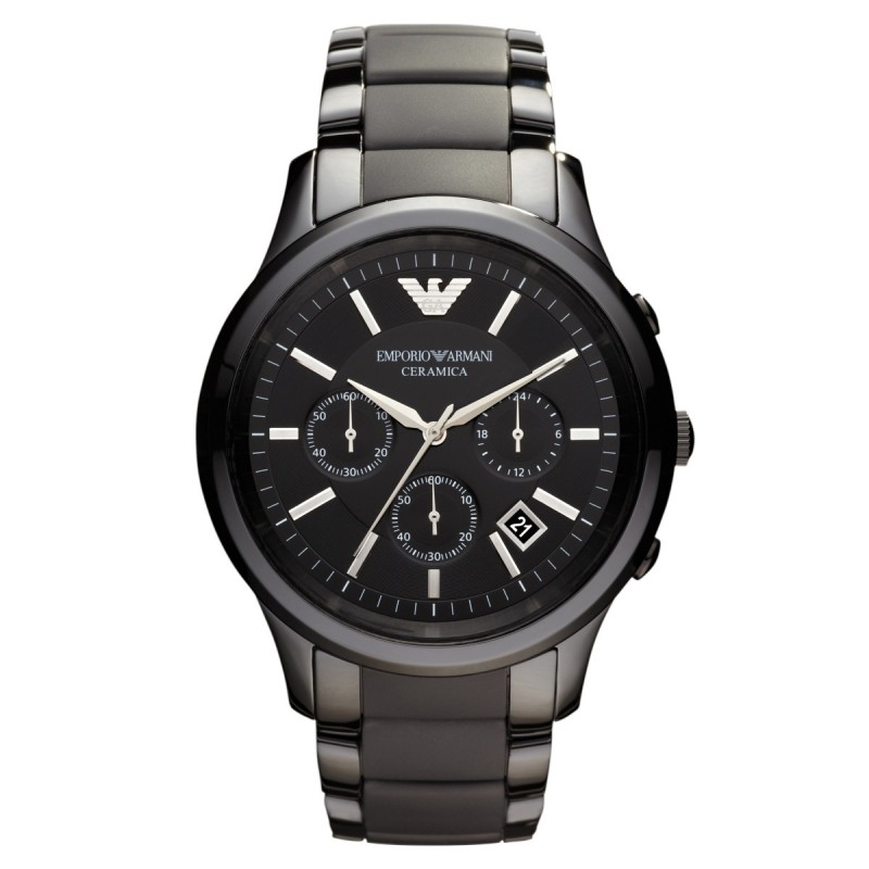 Emporio Armani Classic Black Carbon Herreur AR2453