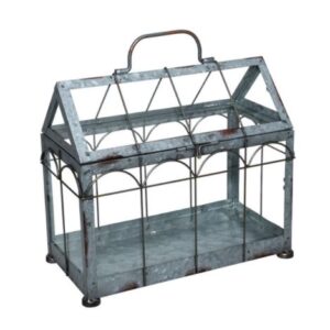 Eschert Design - Mini drivhus / Lille væksthus 29x15x26cm (LxBxH)