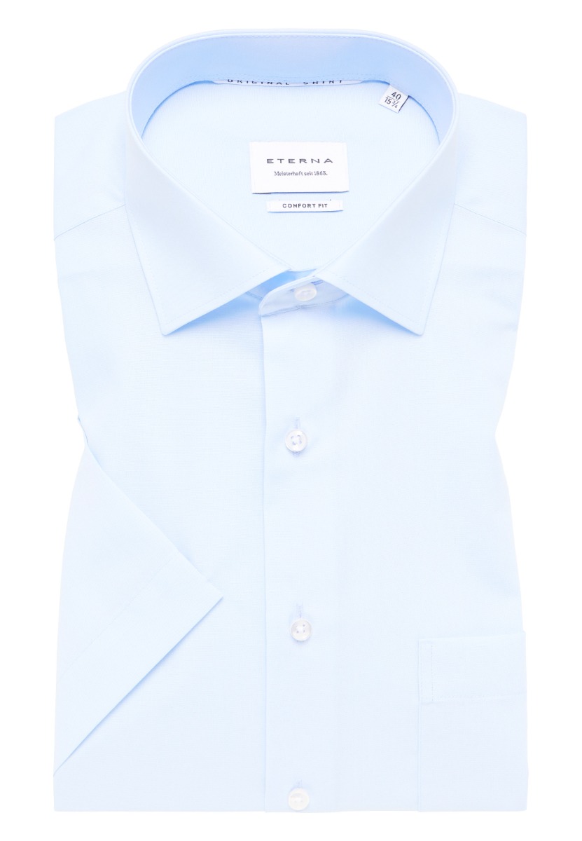 Eterna Comfort Skjorte Korte Ærmer 1100 10 K19k_42/l