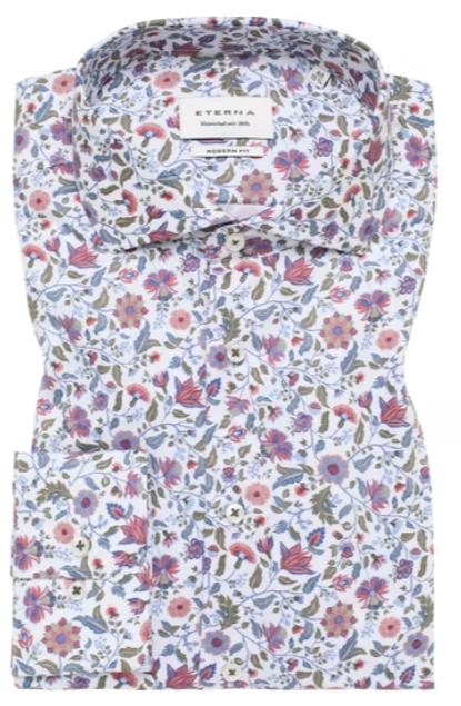 Eterna Modern Fit Skjorte Længde 68 2638/91x17v-42/l