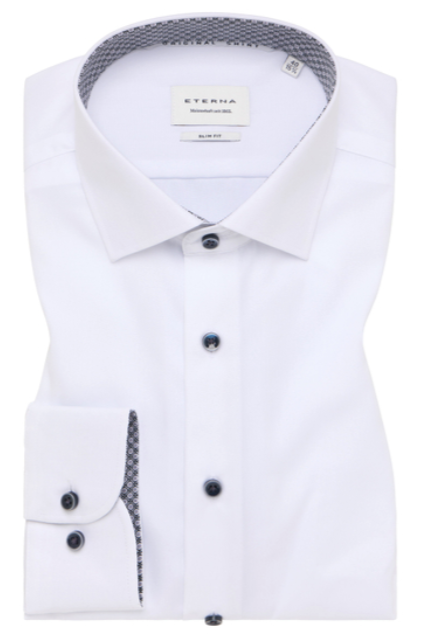 Eterna Slim Fit Skjorte 1305 F140 00-42/l