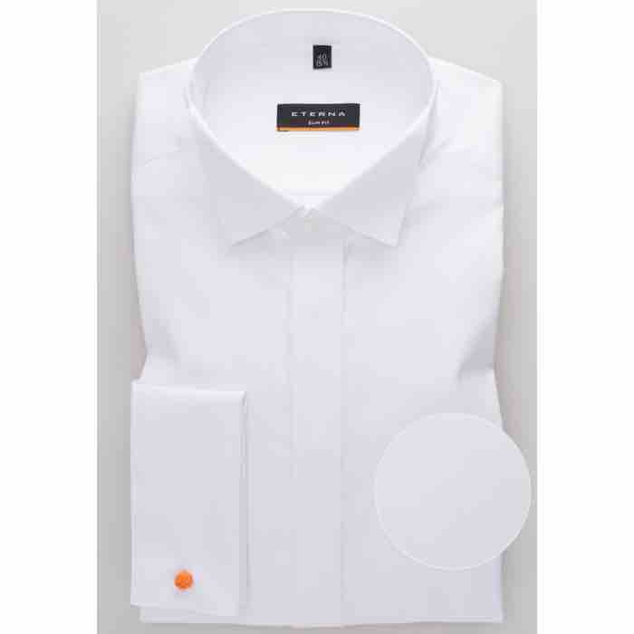 Eterna Smoking Skjorte Slim Fit 8817 F362 00_42/l