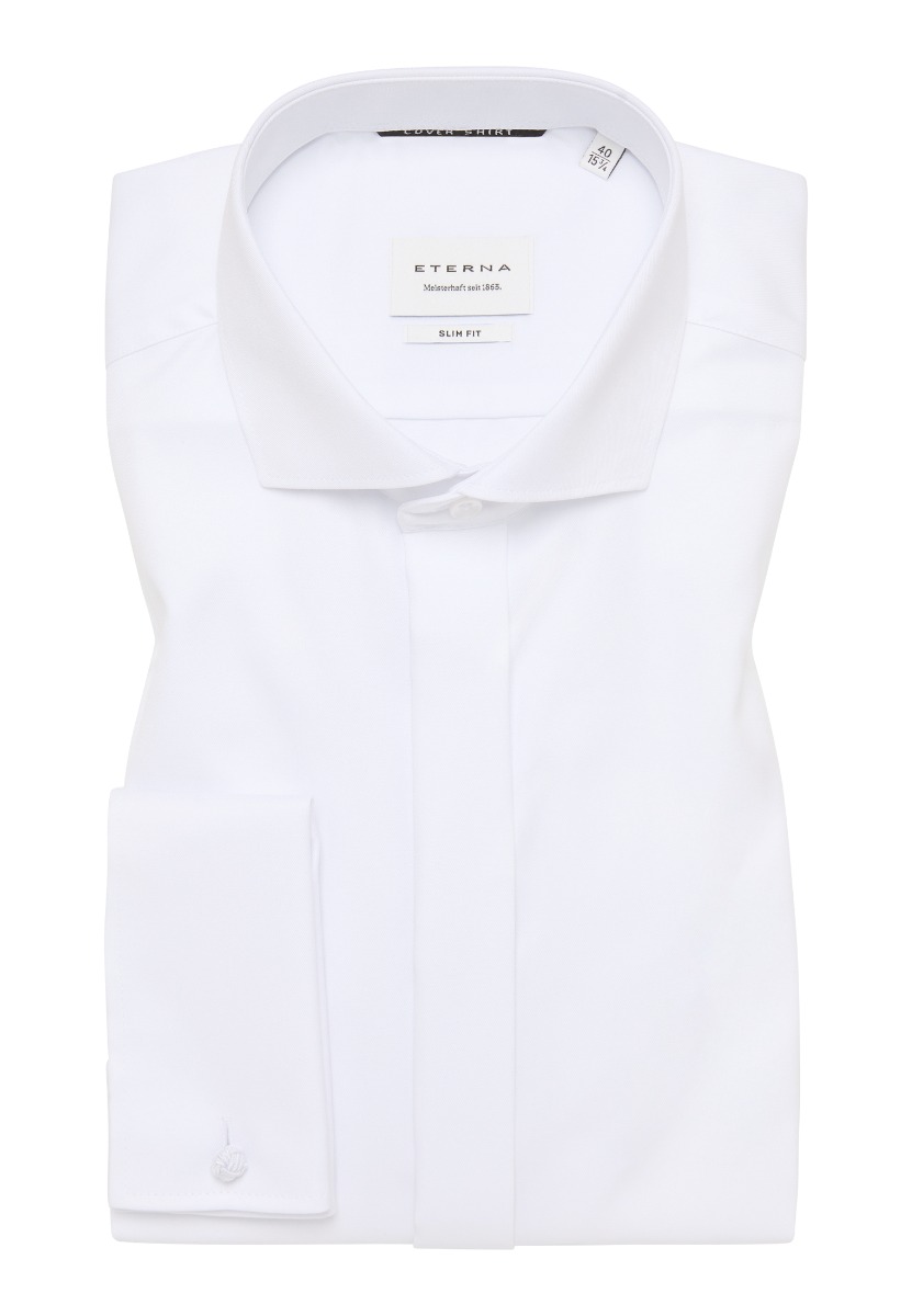 Eterna Smoking Skjorte Slim Fit 8817 F392 00_42/l