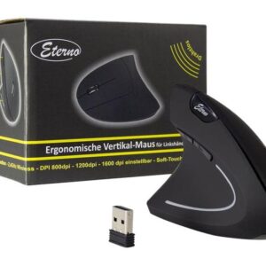 Eterno KM-206L - lodret mus - 2.4 GHz