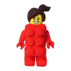 Euromic Lego Klods pige plys bamse, H 33 cm