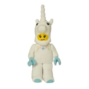 Euromic Lego enhjørning plys bamse, H 33 cm