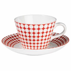 Eva kaffekop med underkop, 15 cl