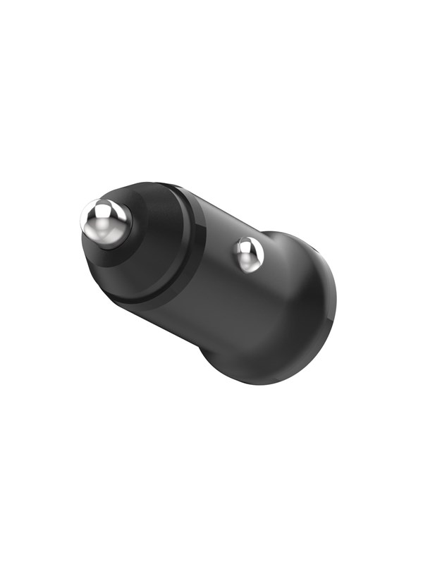 FIXED Hurtig Biloplader 20W USB-C PD/USB-A Sort