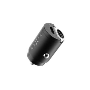 FIXED Super Hurtig Biloplader 30W 2xUSB-C/USB-C kabel 1m