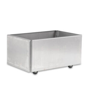 FREJA Plantekasse på hjul 80 x 40 x 27 - Galvaniseret