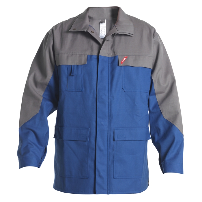 Fe-engel Safety+ Jakke - Azur/grå-l